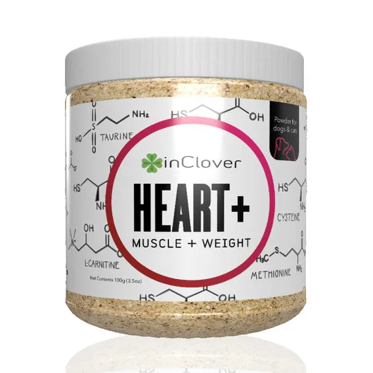 InClover BioVibrant Heart Health Powder Supplement for Dogs & Cats multivitamin for cats, daily cat supplements