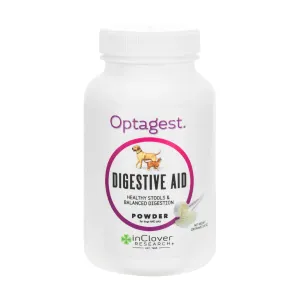 InClover Optagest Plant Based Prebiotics & Digestive Enzymes Powder for Dogs & Cats cat digestion aid, sensitive stomach cat food