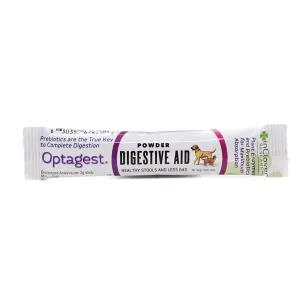 InClover Optagest Plant Based Prebiotics & Digestive Enzymes Travel Sticks for Dogs & Cats cat digestion aid, sensitive stomach cat food