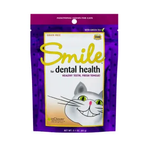InClover Smile Dental Support Soft Chews Supplement for Cats soft cat treats, chewy cat snacks