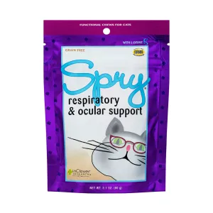 InClover Spry Respiratory & Ocular Support Soft Chews Supplement for Cats soft cat treats, chewy cat snacks