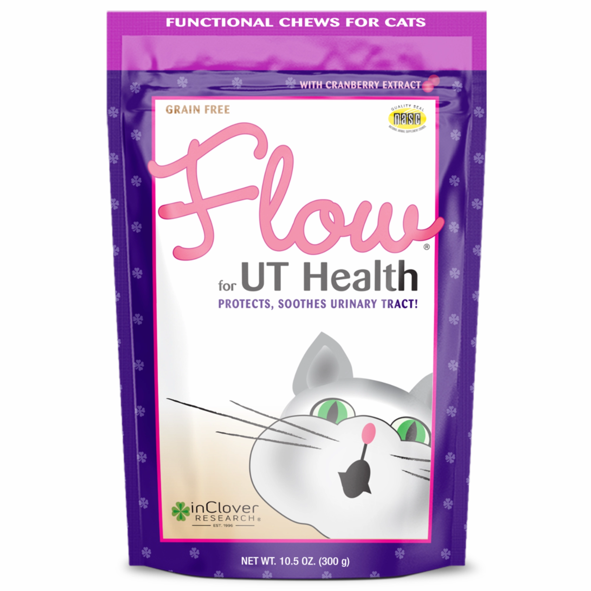 InClover Flow Urinary Tract Health Soft Chews Supplement for Cats multivitamin for cats, daily cat supplements