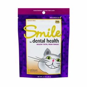 InClover Smile Dental Support Soft Chews Supplement for Cats multivitamin for cats, daily cat supplements