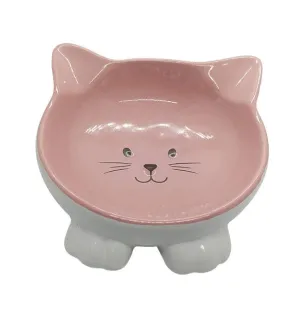 IndiPet Ceramic Cat Bowl adult cat food, best cat food for adults