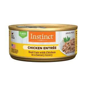 INSTINCT CAT FOOD FLAKED CHICKEN ENTRE 5.5oz dry cat food, cat kibble