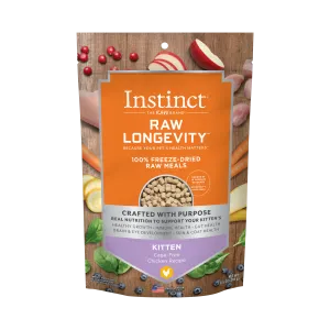 Instinct Cat Raw Longevity Kitten 9.5oz adult cat food, best cat food for adults
