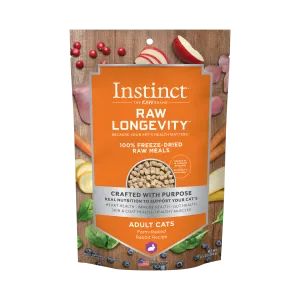 Instinct Cat Raw Longevity Rabbit 9.5oz dry cat food, cat kibble