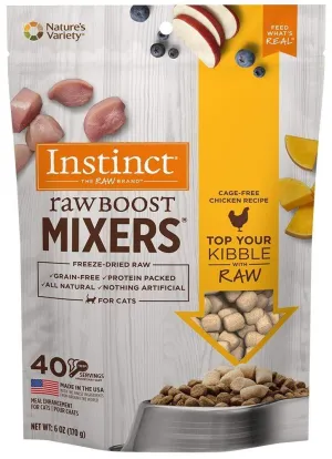 Instinct Chicken Freeze-Dried Raw Cat Food Topper freeze dried cat food, raw cat food