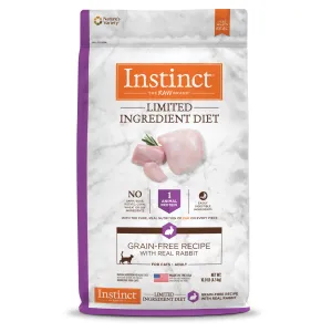 Instinct Limited Ingredient Diet Rabbit Cat adult cat food, best cat food for adults