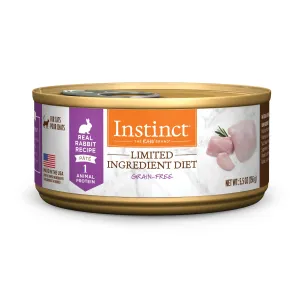 Instinct Limited Ingredient Diet Rabbit Wet Cat Food 156g dry cat food, cat kibble