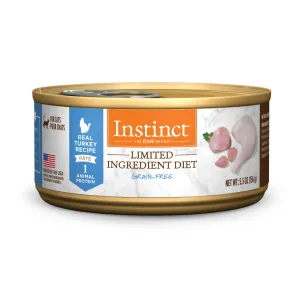 Instinct Limited Ingredient Diet Turkey Wet Cat Food, 156 g. Can dry cat food, cat kibble