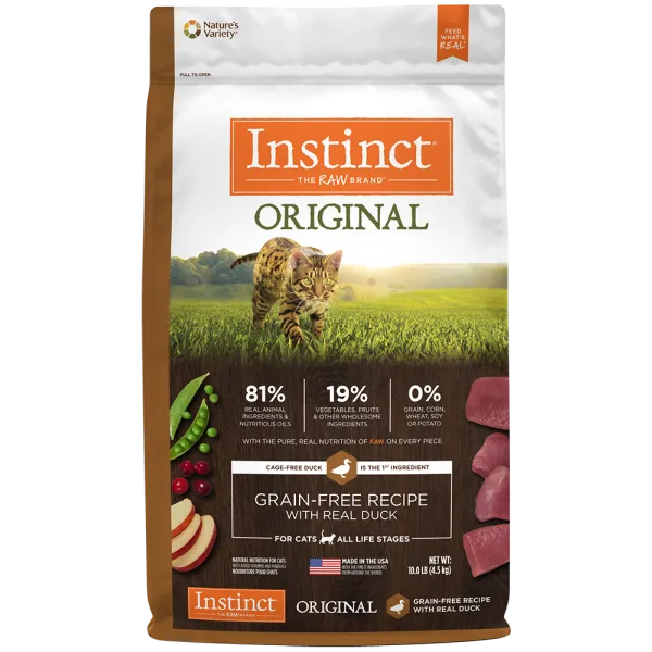 Instinct Original Duck Cat dry cat food, cat kibble