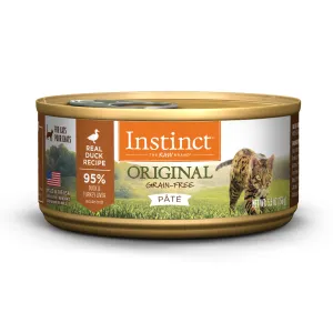 Instinct Original Duck Wet Cat Food, 156g dry cat food, cat kibble