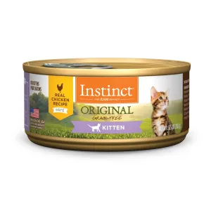 Instinct Original Kitten Chicken Wet Cat Food 156g kitten care supplies, kitten milk replacer