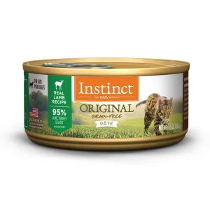 Instinct Original Lamb Wet Cat Food, 156g dry cat food, cat kibble