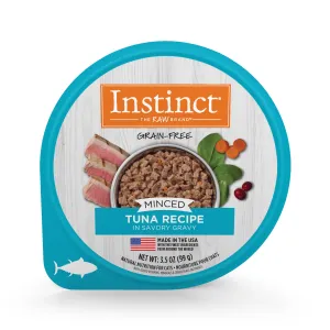 Instinct Original Minced Cups Tuna Wet Cat Food, 99g adult cat food, best cat food for adults