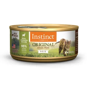 Instinct Original Venison Wet Cat Food, 156g adult cat food, best cat food for adults