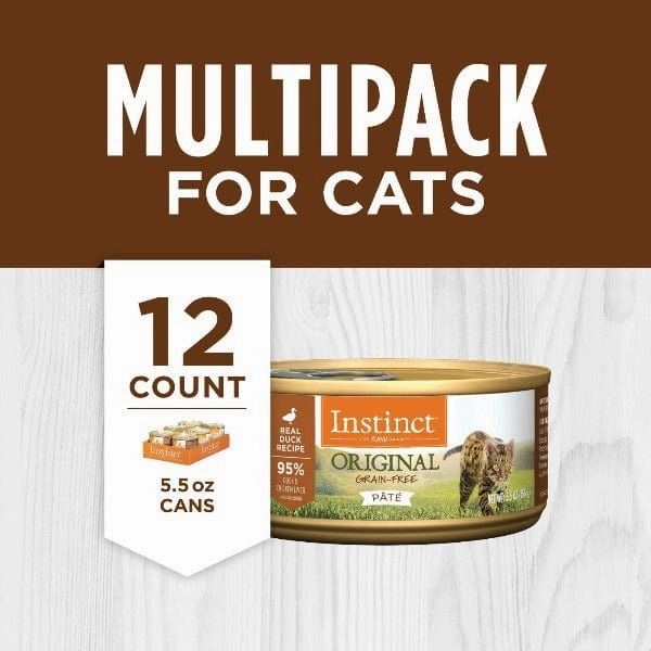Instinct Original Real Duck Recipe Canned Cat Food