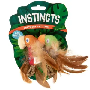 Instincts HappyNip Love Mates Birds 2PK | Cat adult cat food, best cat food for adults