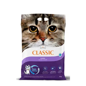 Intersand Cat Litter Classic Lavender Scented Clumping Cat Litter clumping cat litter, odor control litter