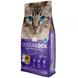 Intersand Cat Litter Odorlock Lavender Litter clumping litter for cats, natural cat litter