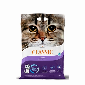 Intersand Cat Litter Classic Lavender Scented Clumping Cat Litter scented cat litter, multi-cat litter