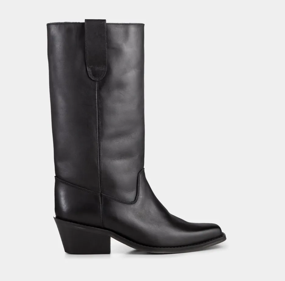 Ivy Lee Billy Anilin Black Shoes_Ivy-Lee