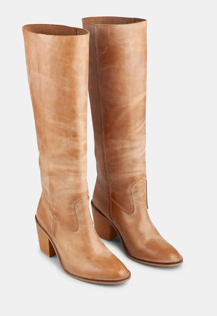 Ivy Lee Jenny Escuvado Dark Tan Shoes_Ivy-Lee