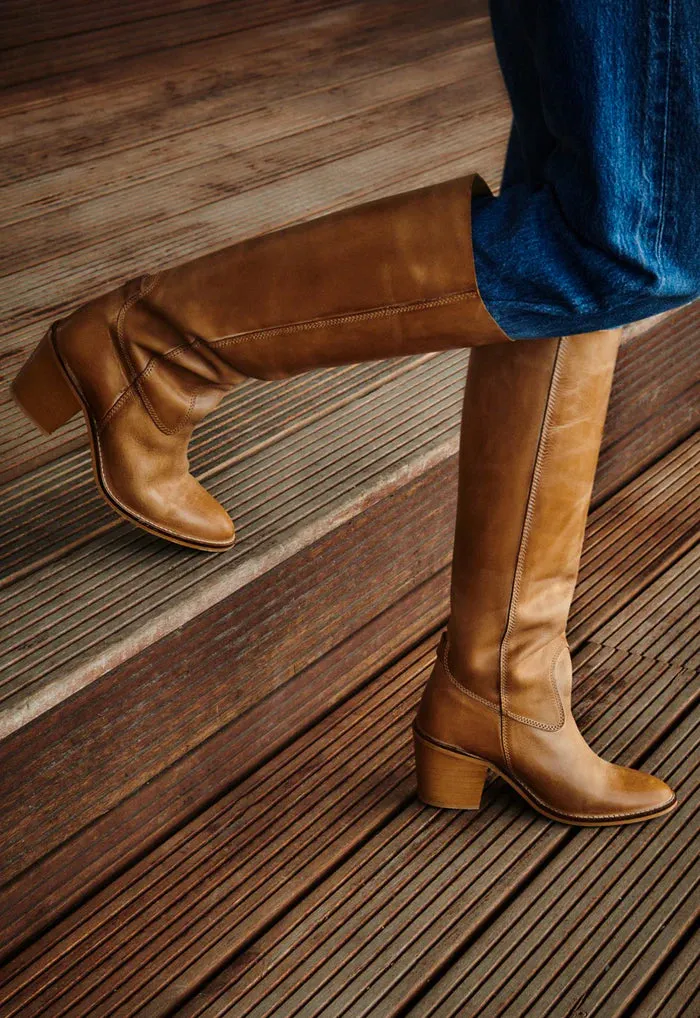 Ivy Lee Jenny Escuvado Dark Tan Shoes_Ivy-Lee