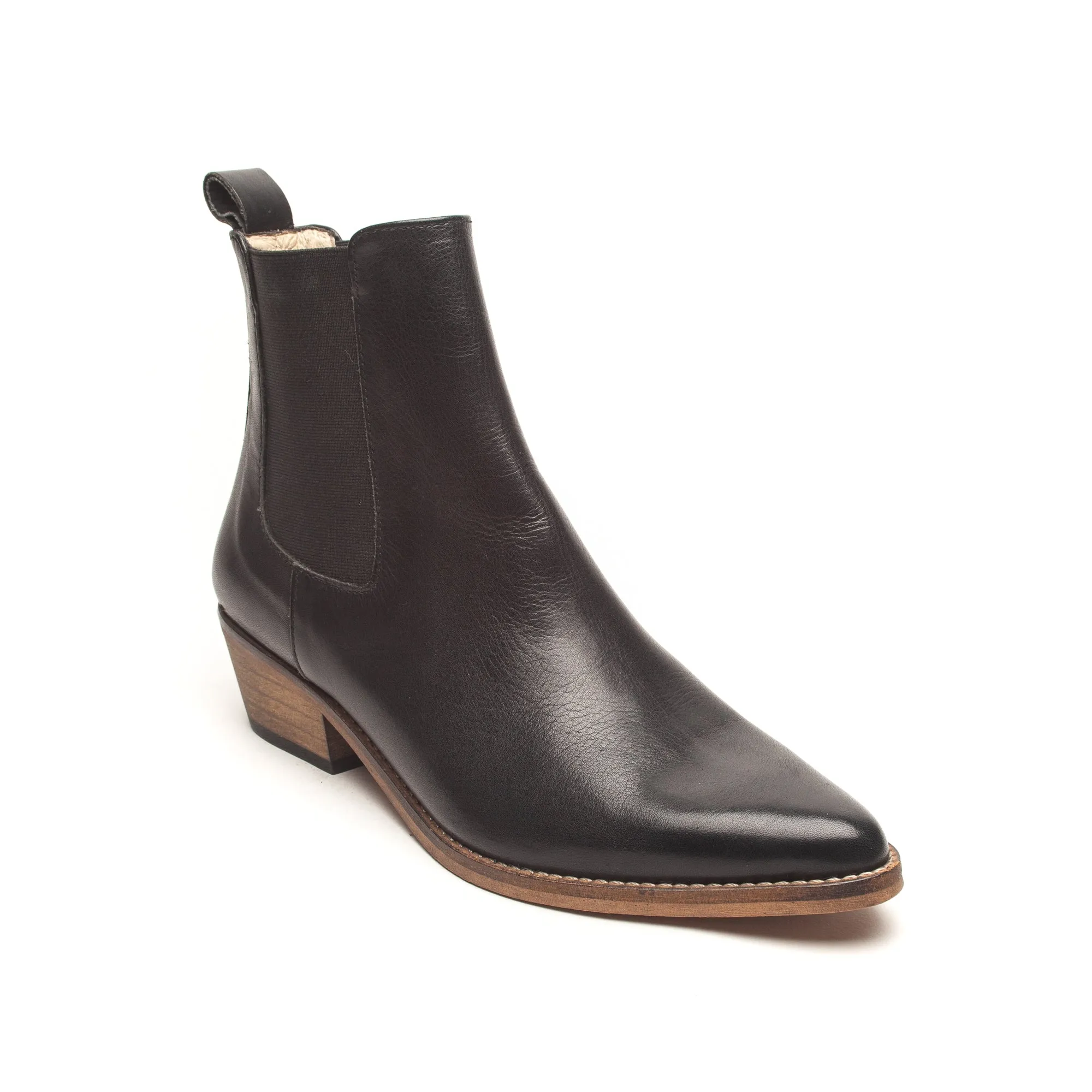 Ivy Lee Stella Black w/ Antique Sole Shoes_Ivy-Lee