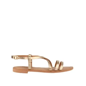 IvyLee Aiden Gold Leather Shoes_Ivy-Lee
