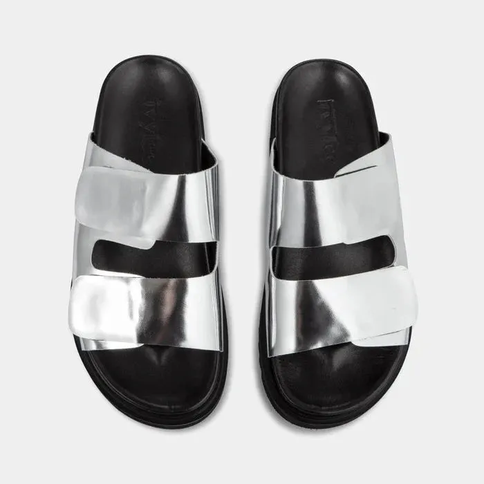 IvyLee Dawn Metallic Silver Shoes_Ivy-Lee