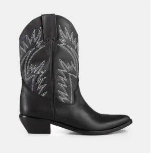 Ivylee Frances Black Anilin Shoes_Ivy-Lee