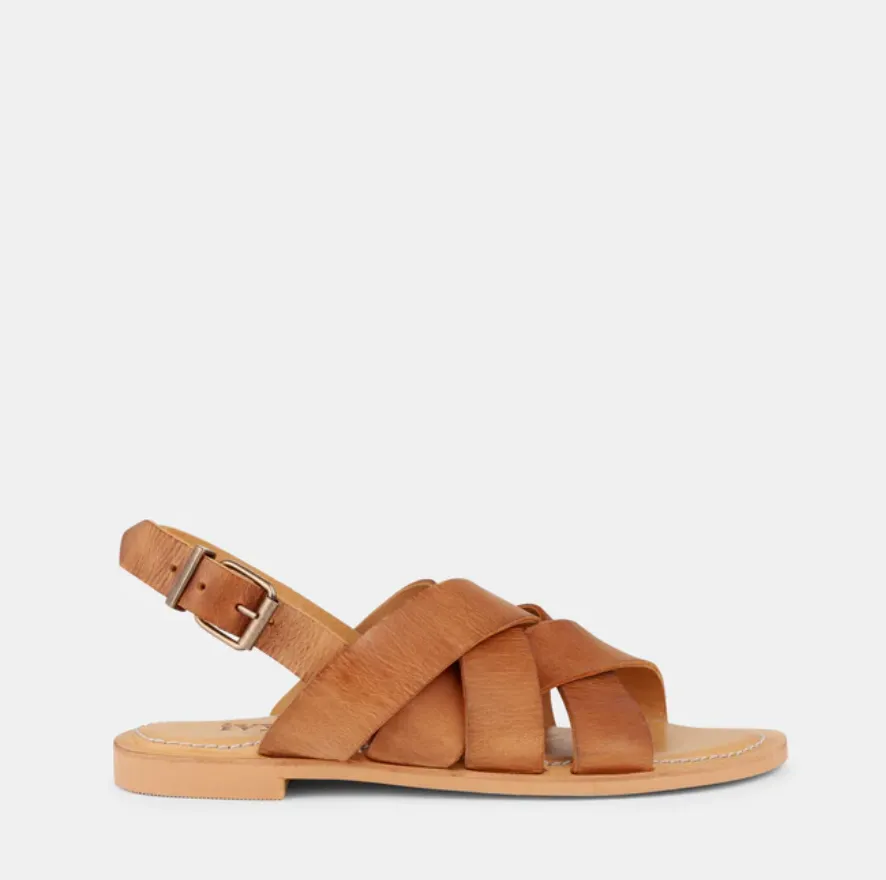 Ivylee Josh Dark Tan Shoes_Ivy-Lee