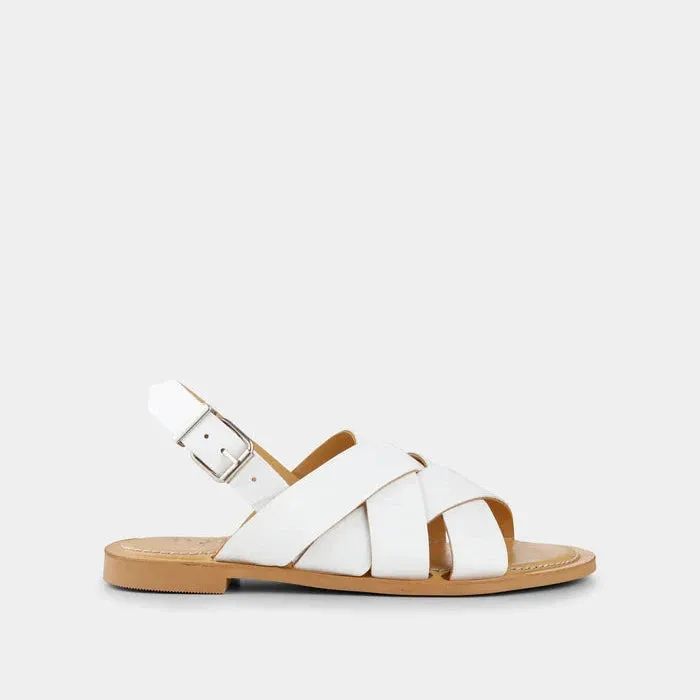 Ivylee Josh Patent White Shoes_Ivy-Lee