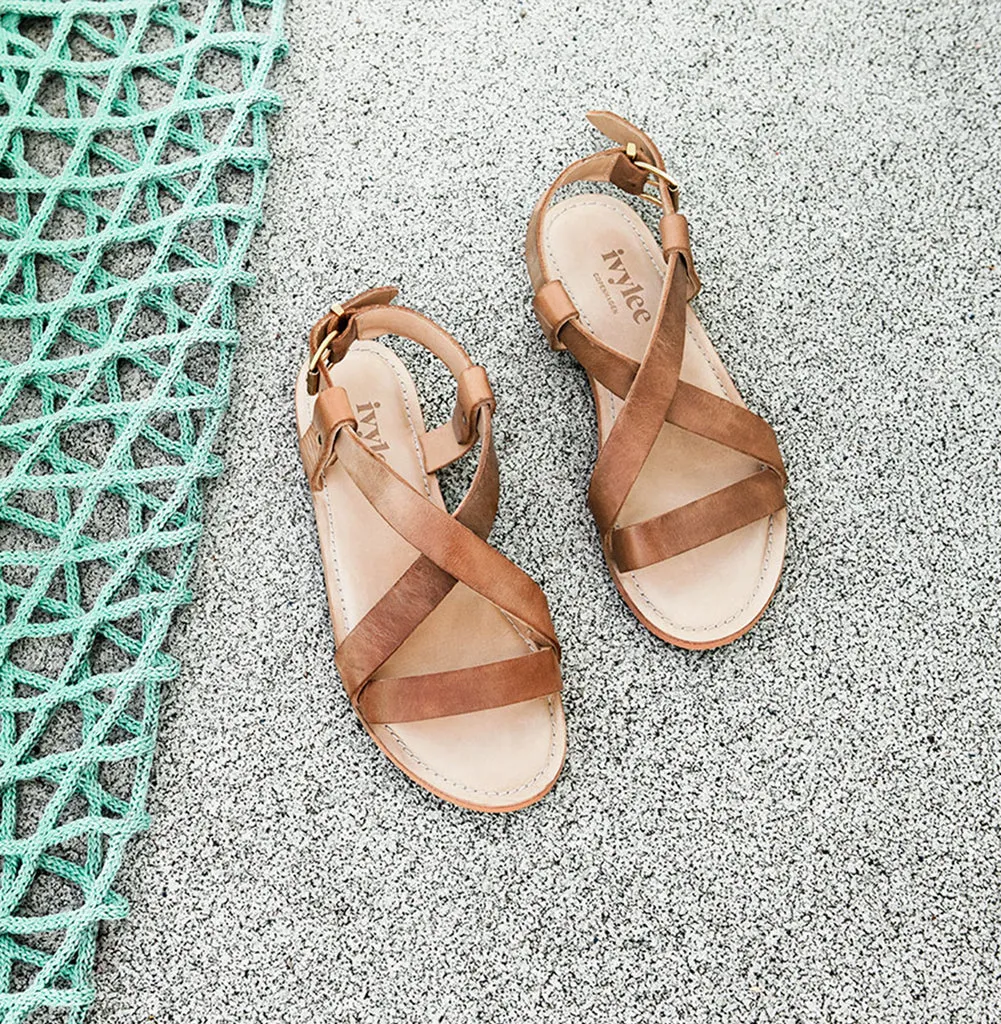 IvyLee Laura Dark Tan Shoes_Ivy-Lee