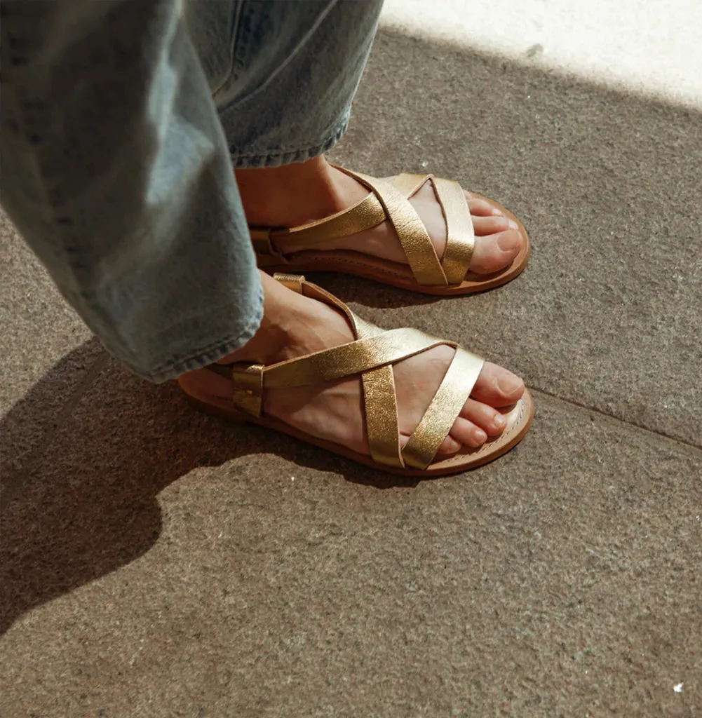 IvyLee Laura Gold Shoes_Ivy-Lee