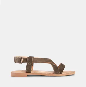 IvyLee Laura Khaki Suede - LAST PAIR size 37 Shoes_Ivy-Lee