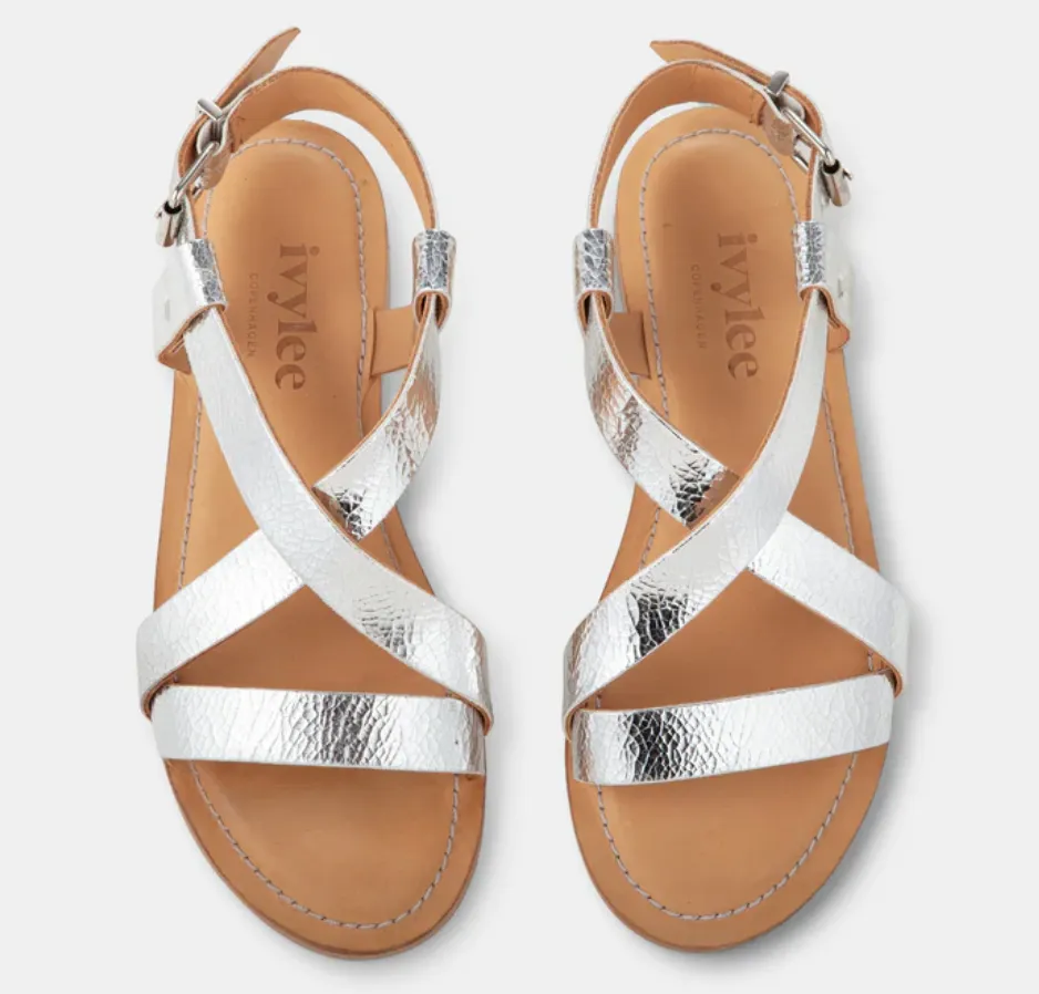 IvyLee Laura Metallic Silver Shoes_Ivy-Lee