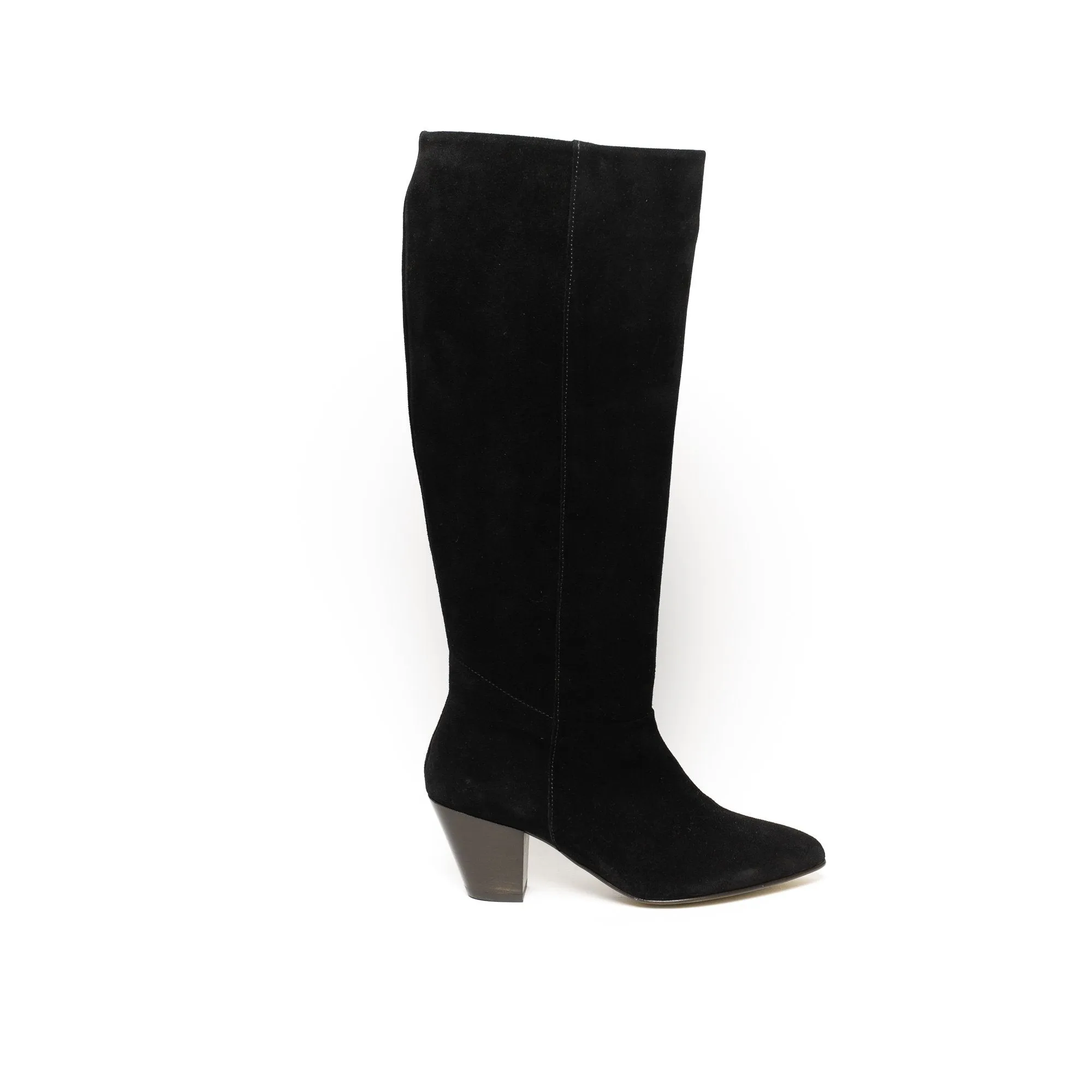 IvyLee Rita Black Split (Suede) Shoes_Ivy-Lee