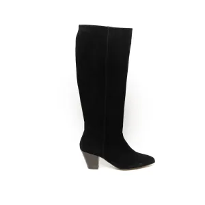 IvyLee Rita Black Split (Suede) Shoes_Ivy-Lee