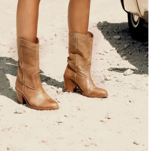 Ivylee Silja Beige Leather - LAST PAIR size 38 Shoes_Ivy-Lee