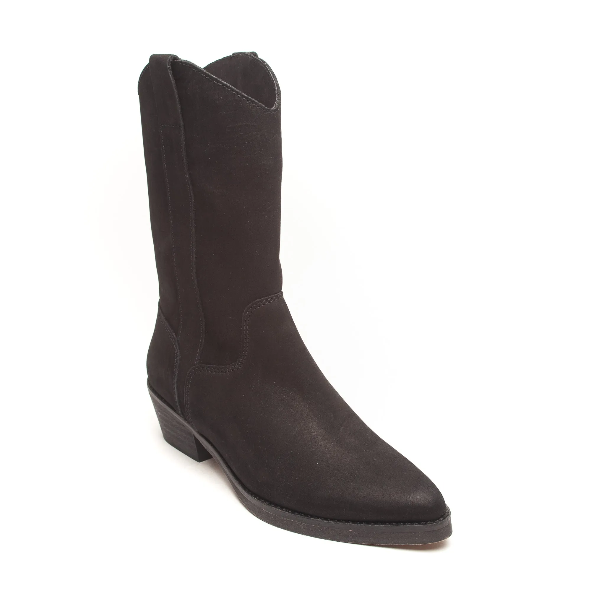 IvyLee Tracy Nubuck Oil Black Shoes_Ivy-Lee