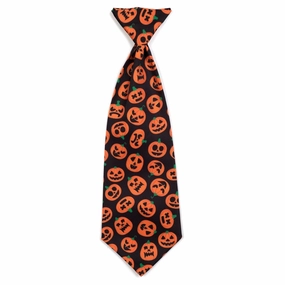 Jack-O-Lantern Dog Necktie dog collar accessory,collar decor
