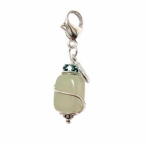 Jade Healing Dog Collar Charm Cube Pawmulet dog collar charm,pet tag