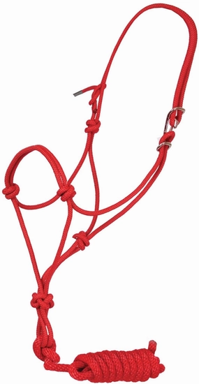 Jeffers Easy-On Clip Nylon Rope Horse Halter bird pet,aviary product