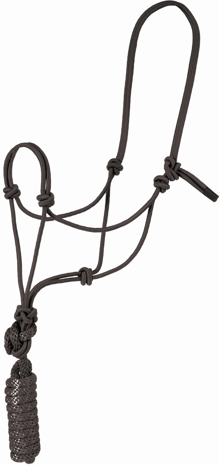 Jeffers Poly Braided Rope Horse Halter with Lead
