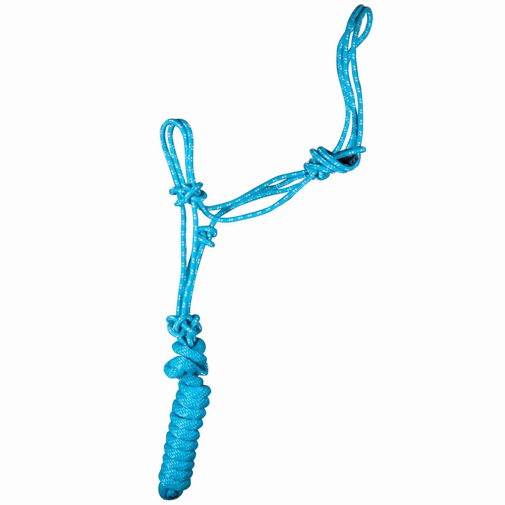 Jeffers Poly Braided Rope Horse Halter with Lead