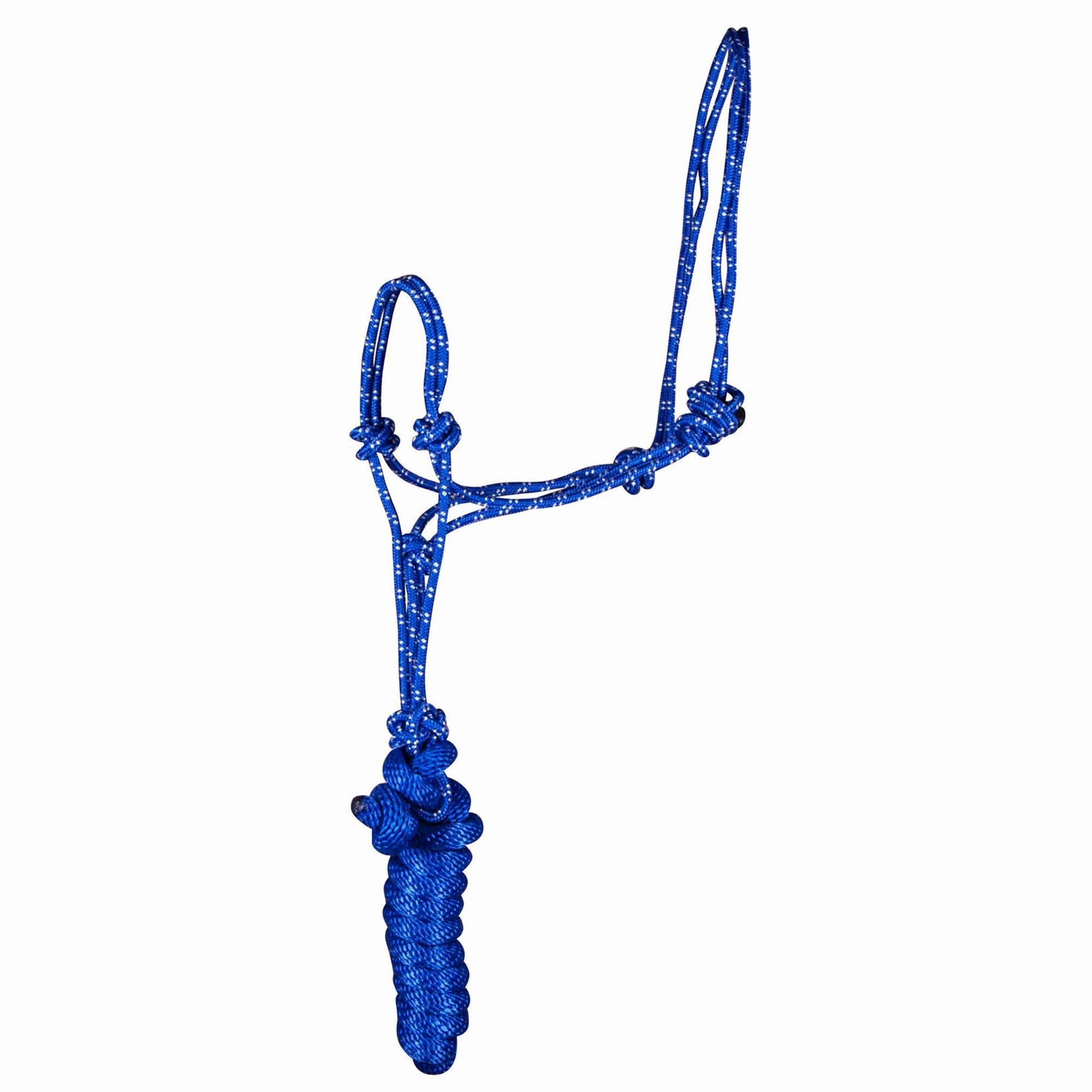 Jeffers Poly Braided Rope Horse Halter with Lead