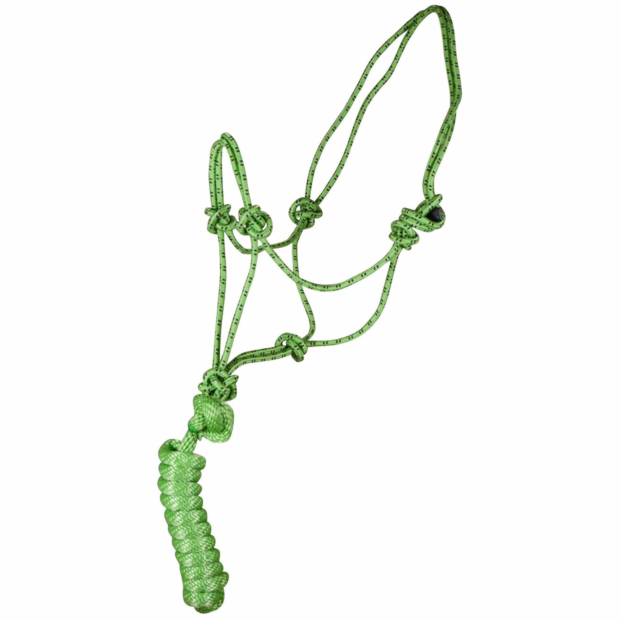 Jeffers Poly Braided Rope Horse Halter with Lead